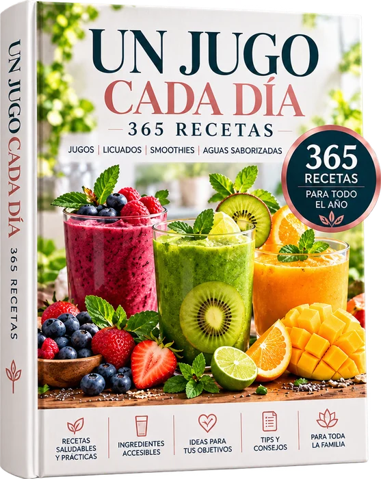eBook Un jugo cada día, 365 recetas